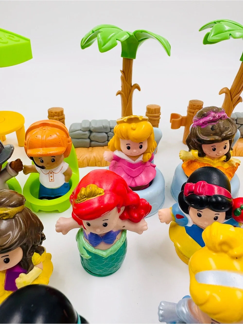 Fisher Price Little People Toy Lot Bundle Disney Princess Nativity Set Pieces
